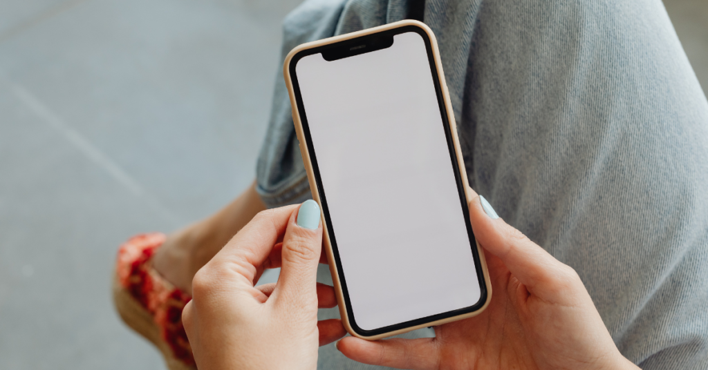 iPhone com tela branca tem conserto